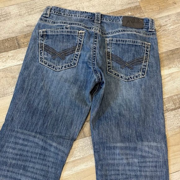 Men's TK Axel Treadwell Relaxed Straight Leg Jeans - 32 x 32 - Picture 8 of 9